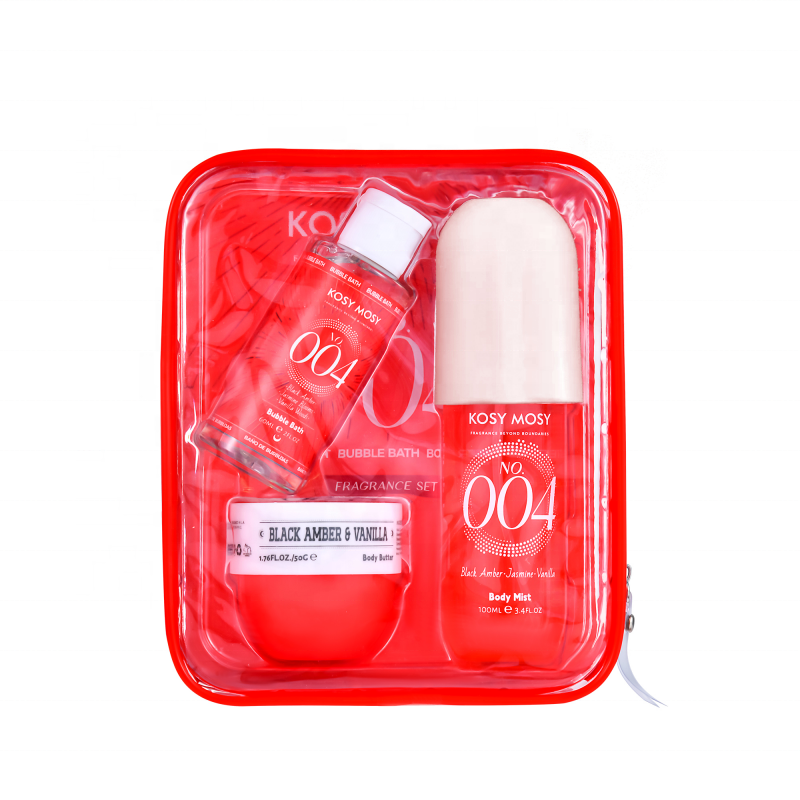 Kosy Mosy Creamy Vanilla Cotton Candy Gourmand Fragrance Set - Long Lasting Body Mist 100ml+60ml+50g 2026 Trending Scent