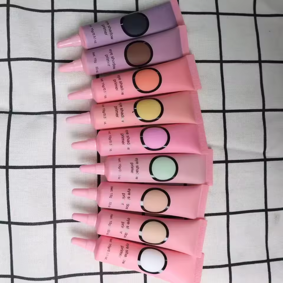 Custom logo Private Label Cruelty Free Vegan Makeup Waterproof Matte Eye Primer Colored Base Eyeshadow Primer