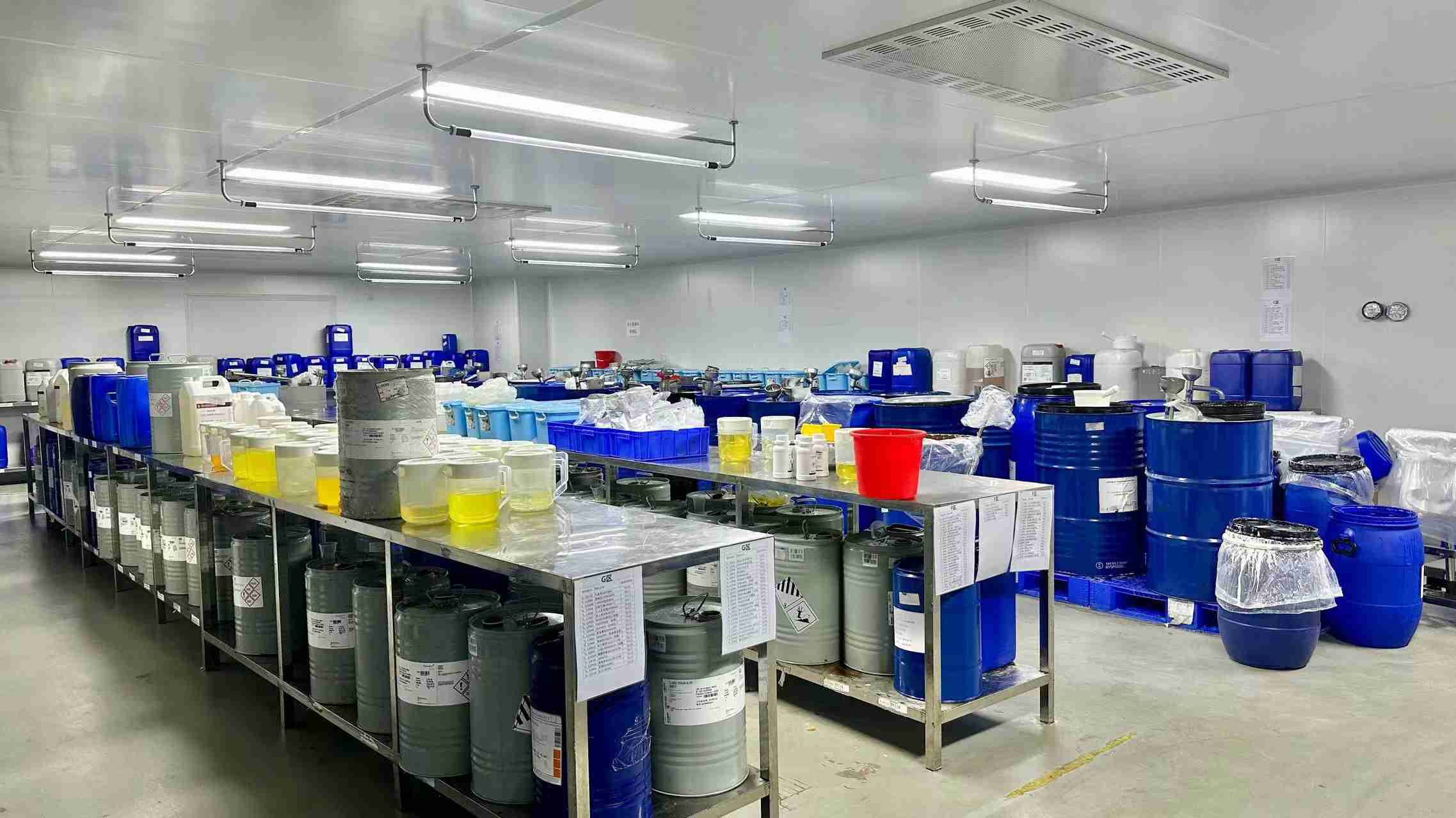 Bremma Beauty factory raw materials and production facility in Zhejiang China