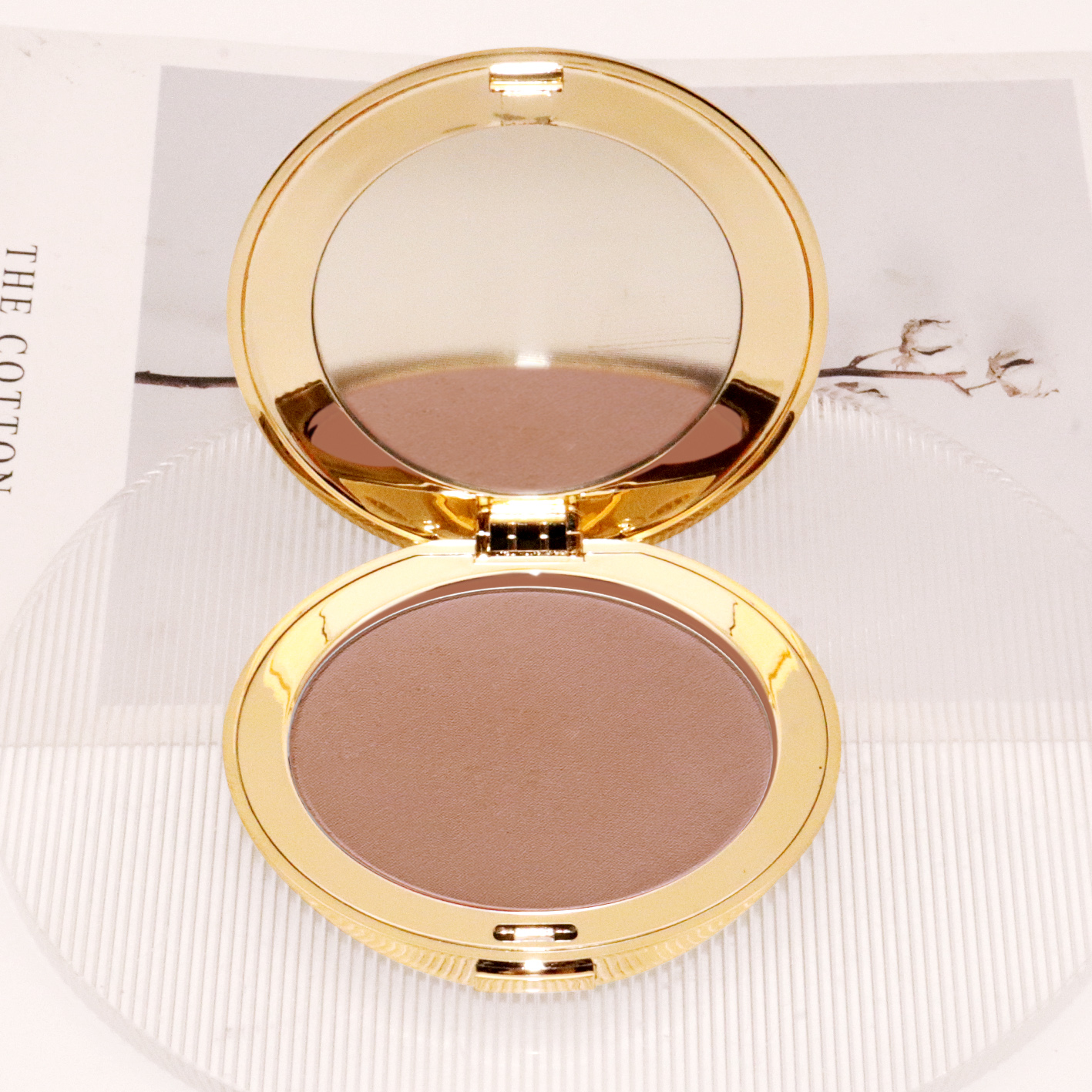 10 Color Mineral Foundation Setting Powder Concealer Waterproof and Sunscreen Pressed Compact Powder with Whitening Feature