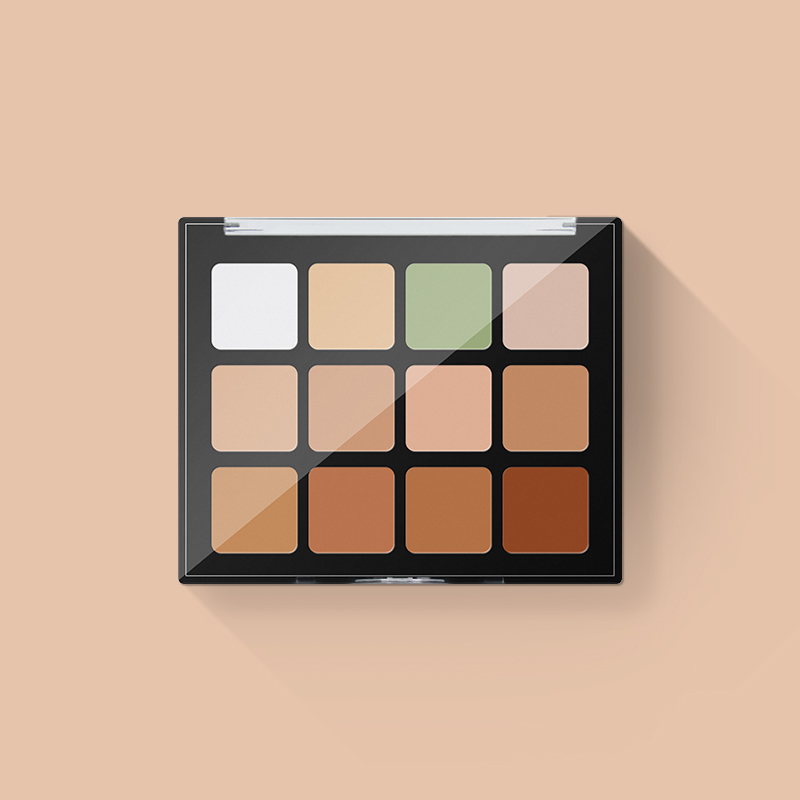 Private Label Cream Concealer Palette Full Coverage Face Foundation Contour Natural Moisturizing &amp; Brightening Concealing