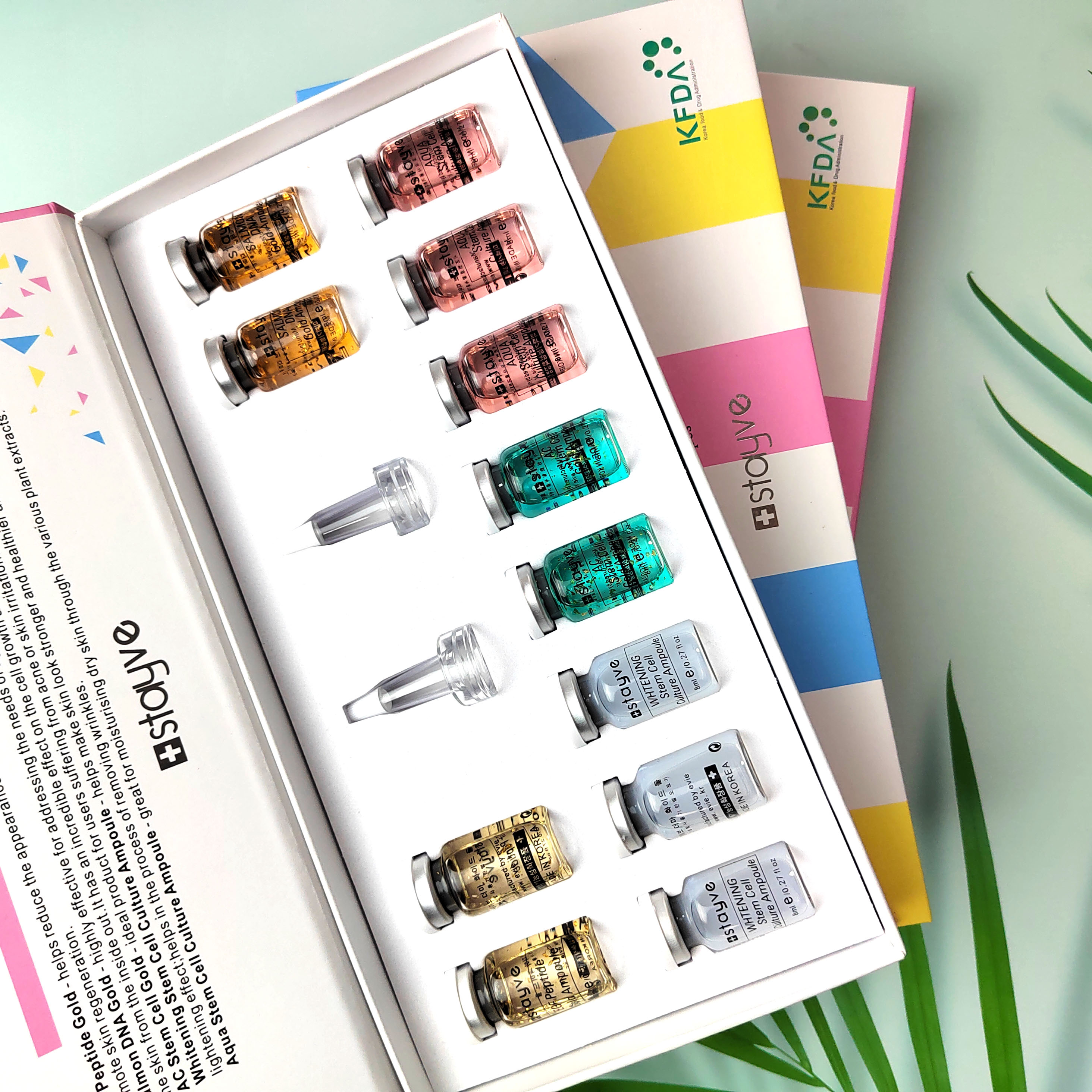 Salmon Dna Korean Pdrn Salmon Dna Serum Ampoule BB Cream Whitening Brightening Anti Aging Skincare Ampoule Booster Starter Kit