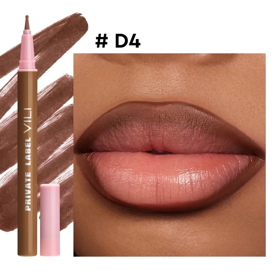 Long-Lasting Makeup OEM/ODM Custom Water Proof Smudge Proof Lip Liner
