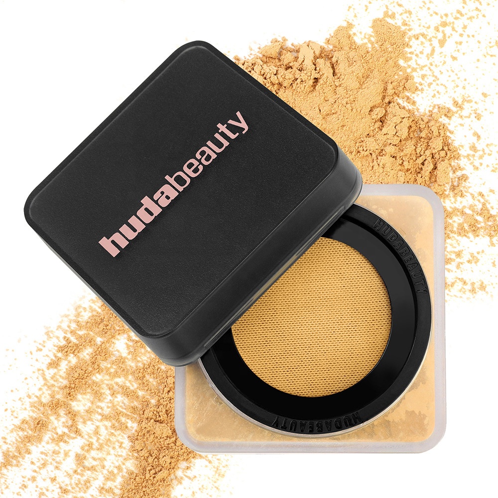 Huda Oil-Control Full Coverage Makeup Setting Powder with Natural Finish Pound Cake Beauty Refreshing Finish