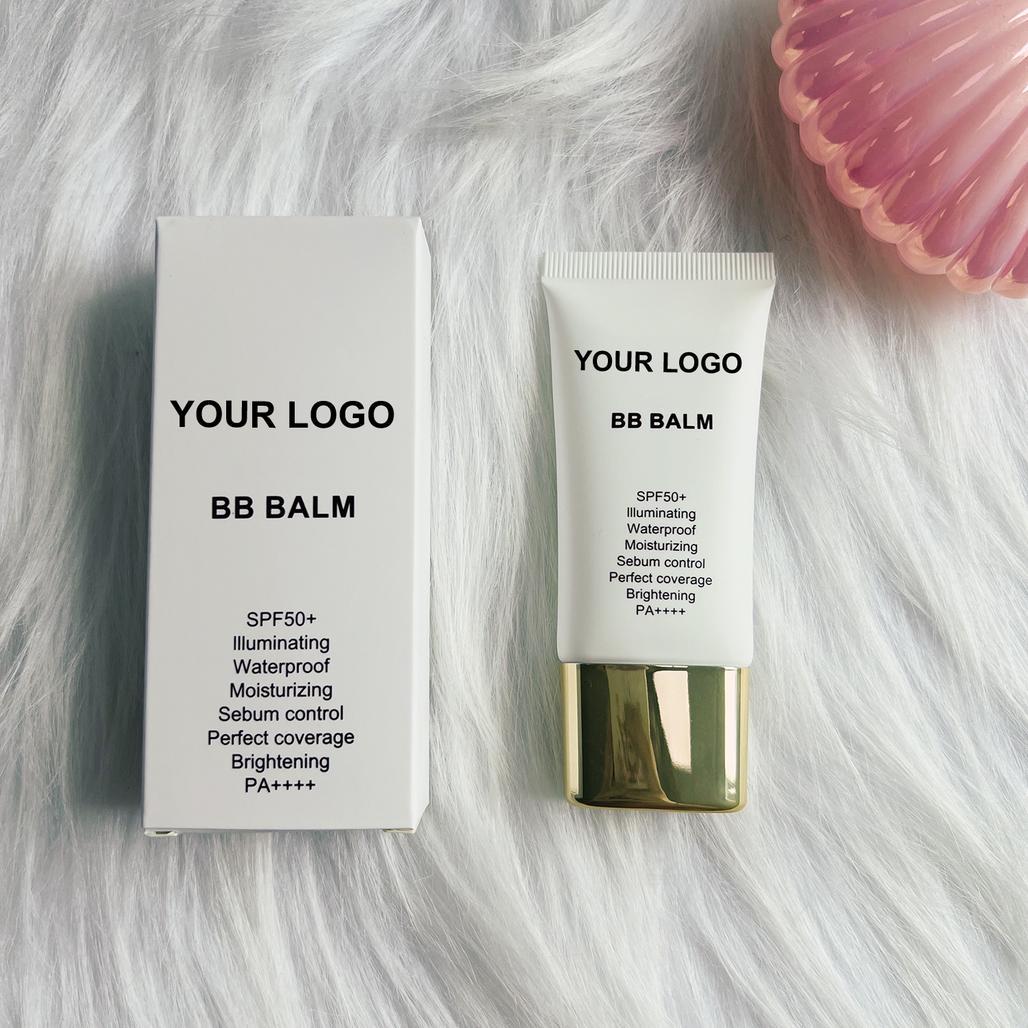 Waterproof Moisturizing BB Facial Wholesale Vegan Mineral Cream SPF 50 Sunscreen BB BALM Face Skin Care Makeup