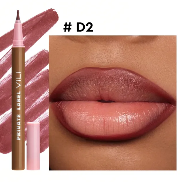 Easy Apply Color Water Proof Customised Lip Liner for Annual Meetings
