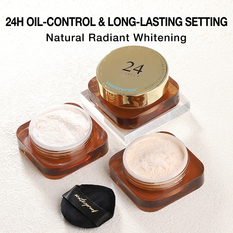 SUBEYQ Blurring Powder Setting Compact Bulk Matte Invisible Blotting Long Lasting Powder