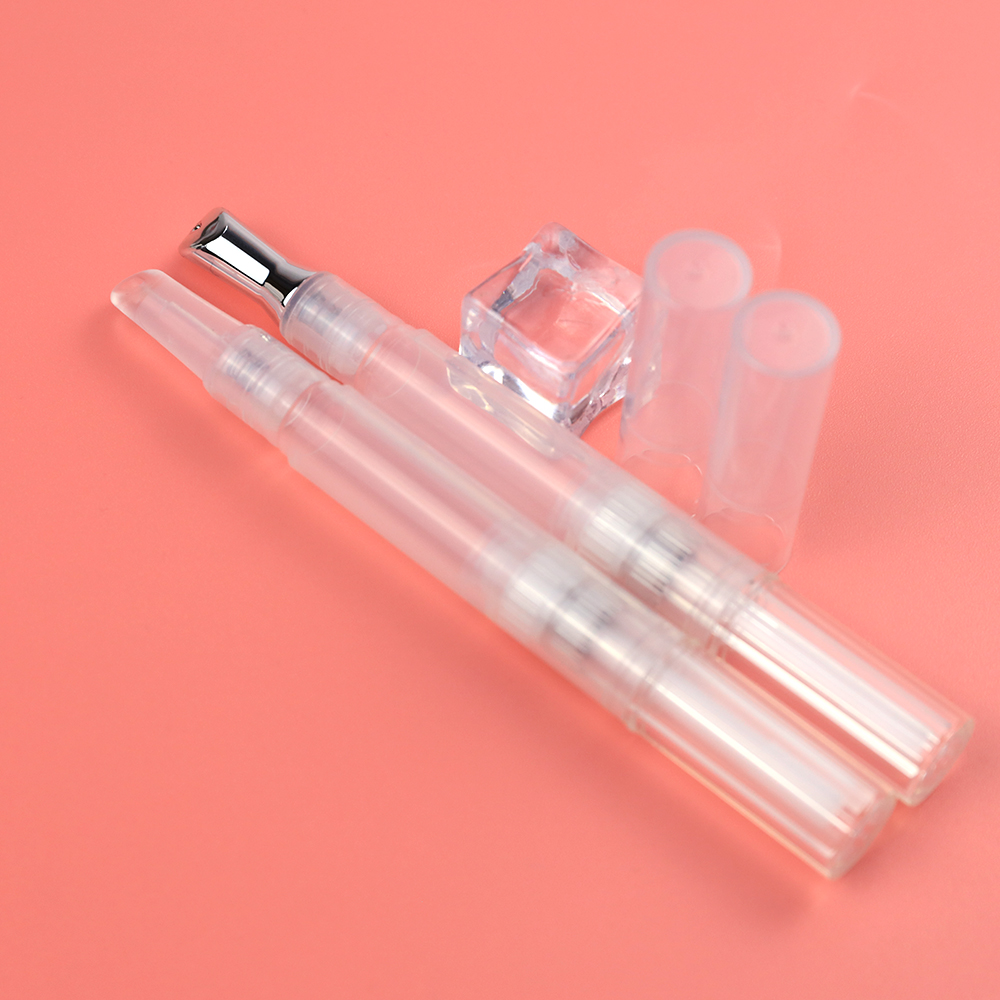 New Custom 2ml Twist Cosmetic Empty Lip Plumper Pen Container Clear Lipgloss Pen Wholesale