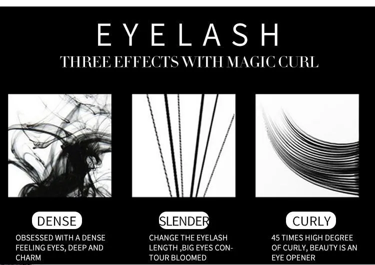 Wholesale Custom Private Label 3D Fiber Vegan Waterproof Mascara for Lady Makeup