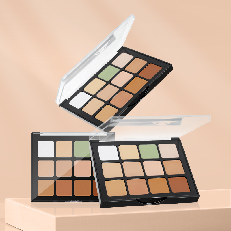 Private Label Cream Concealer Palette Full Coverage Face Foundation Contour Natural Moisturizing &amp; Brightening Concealing