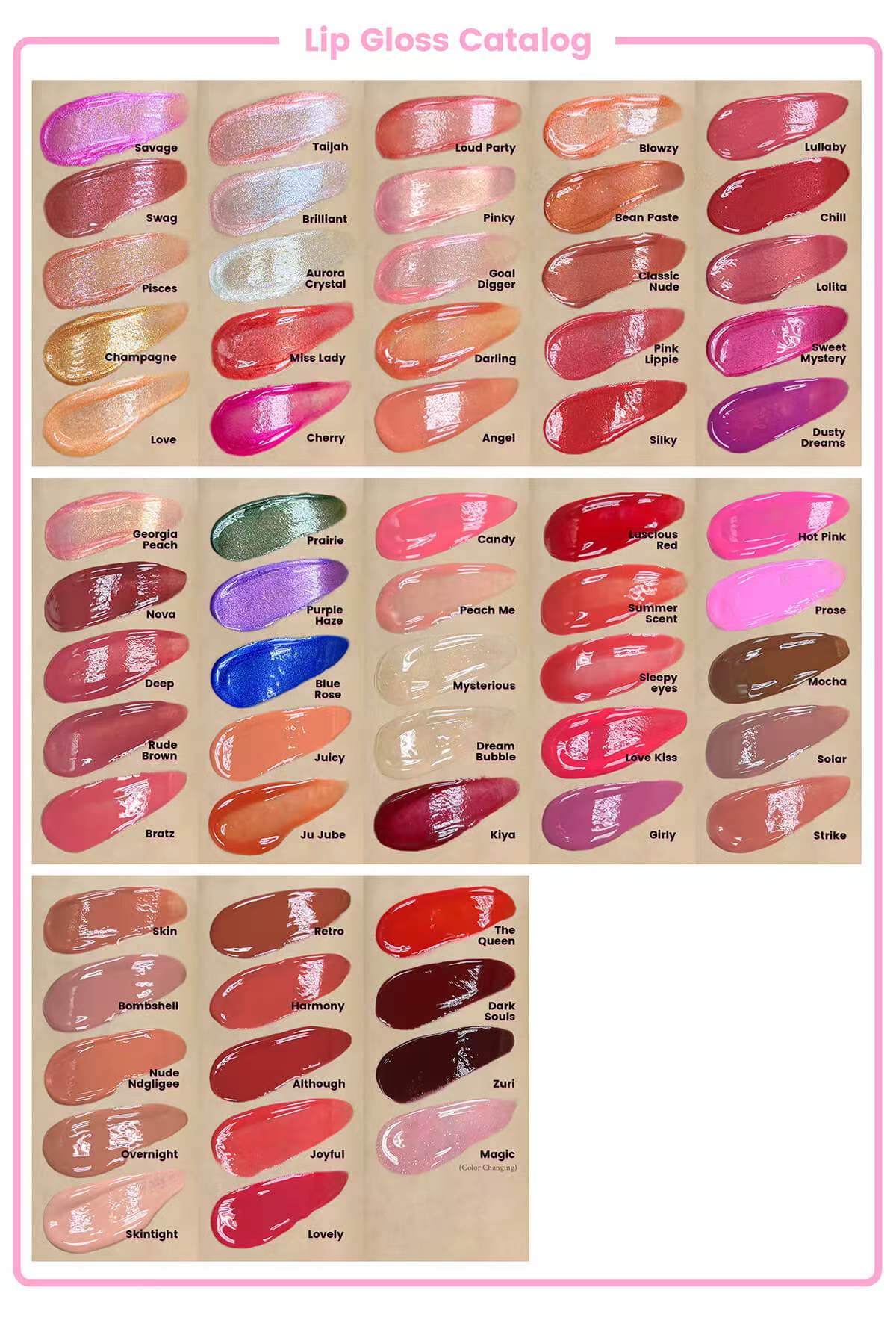 Wholesale Customized Logo Private Label Glossy Liquid Lipstick Moisturizing Matte Nude Long Lasting Lip Gloss