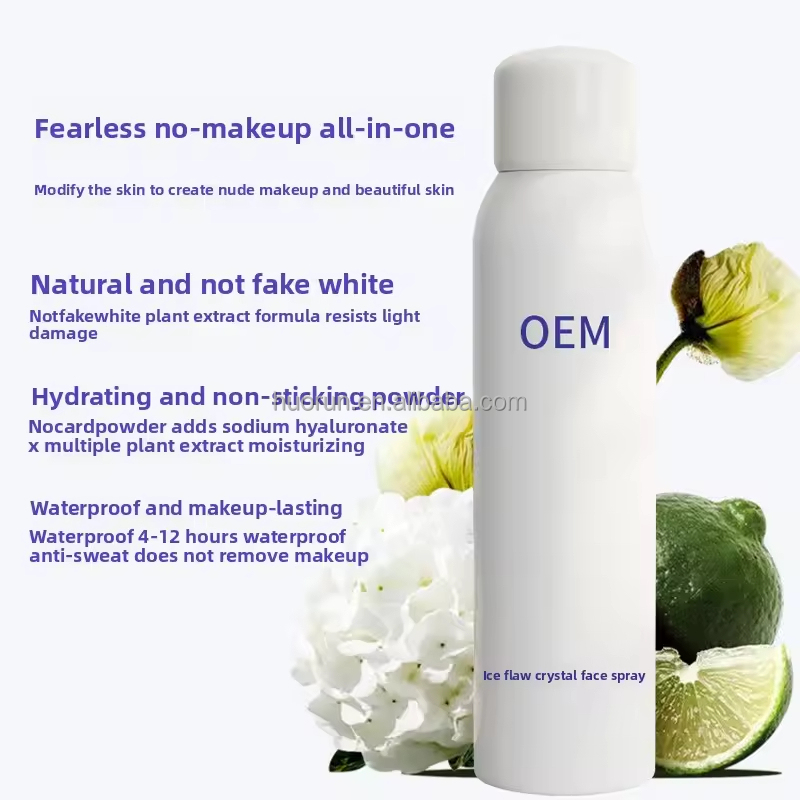 Private Label Natural Organic Vegan Hydrating Skin Care Revitalizing Face Toner Mist Spray