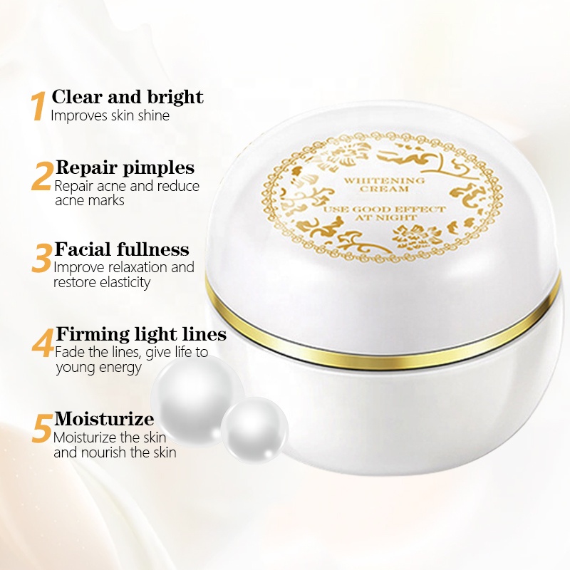 Private Label Whitening Pearl Cream Concealer Retinol Collagen 30g Brightening Dark Spot Eye Care Moisturizing Natural Coverage
