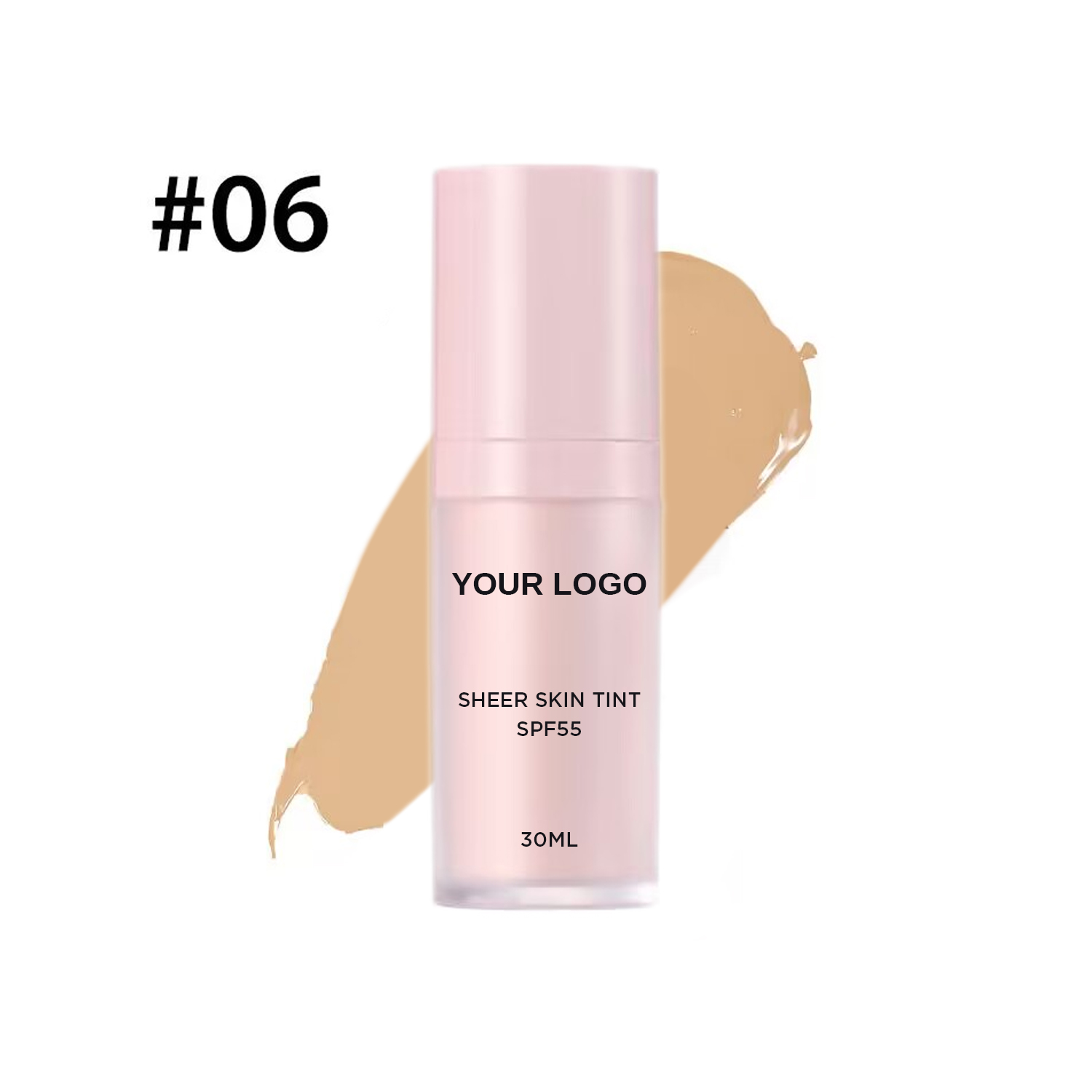 Sun SPF 50+ Sunscreen Sun Block Moisturizing Sun Care Liquid Spf 50 Facial 14 Colors Tinted Beautify Face Makeup Foundation
