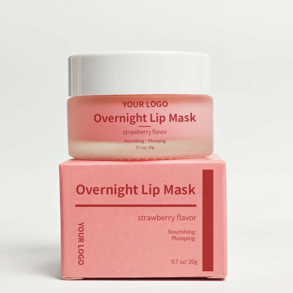 OEM/ODM Organic Berry Lip Mask for Hydrating Moisturizing Exfoliating Pink Plumping Lip Sleeping Balsamo Care Mask