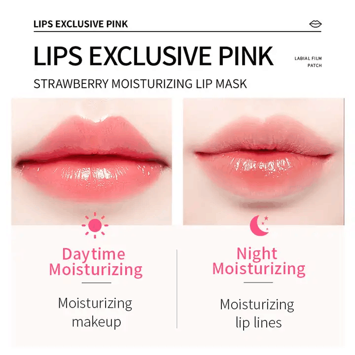 SADOER Lip Care Fruit Strawberry Blueberry Avocado Orange Moisturizing Collagen Lip Mask Nourish Lip Skin Care Products