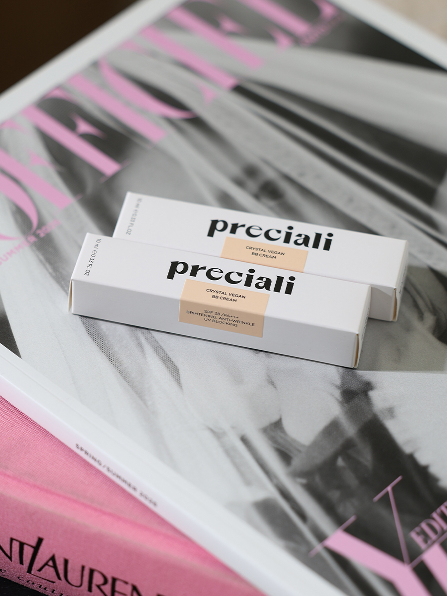 [Preciali] Preciali Mini Vegan BB Cream 10ml Travel Kit Full Coverage Base Face Cream for Sensitive Skin Supplier