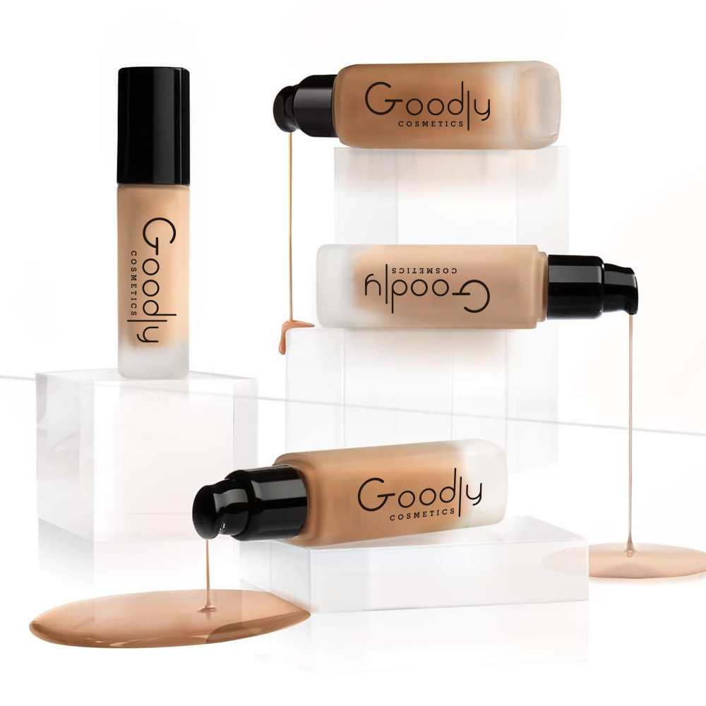 Custom Logo Original Private Label Makeup Waterproof Foundation Longwear Full Coverage Liquid Foundation Moisturizer