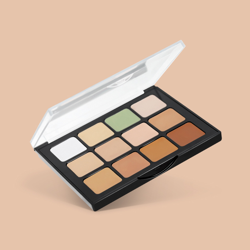 Private Label Cream Concealer Palette Full Coverage Face Foundation Contour Natural Moisturizing &amp; Brightening Concealing
