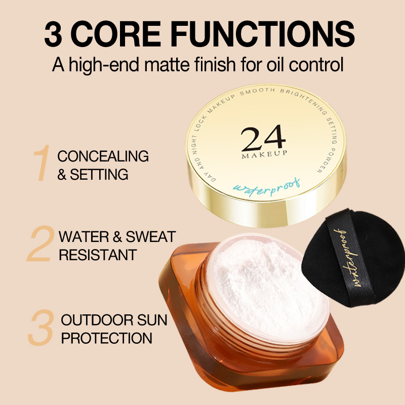 Blurring Powder Setting Compact Bulk Matte Invisible Blotting Long Lasting Powder