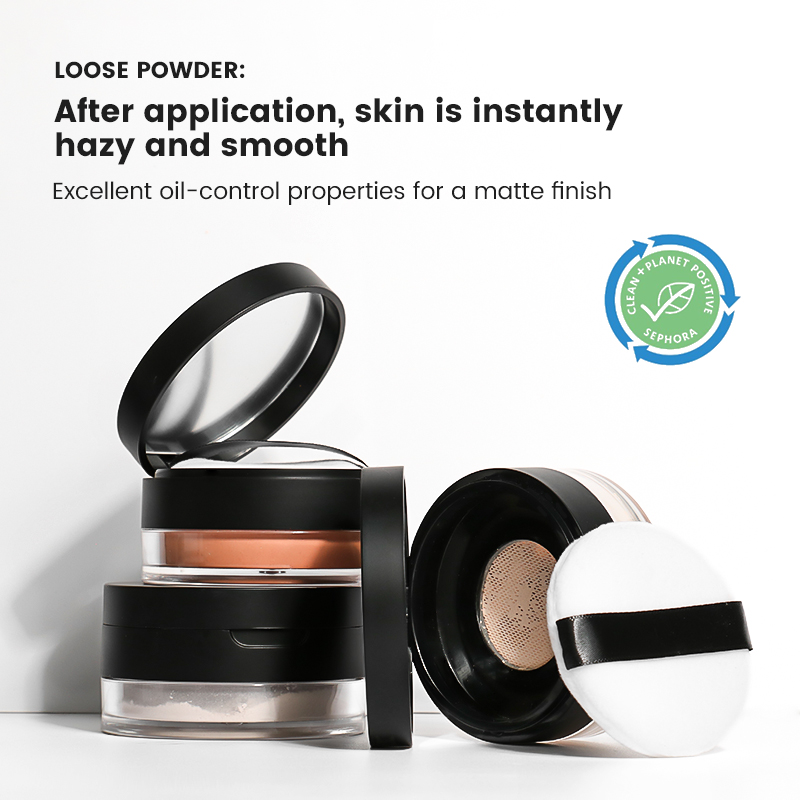 Wholesale Makeup Mirror Chrome Powder Nude Solid Pigment Powder Concealer Lasting Makeup Setting Powder