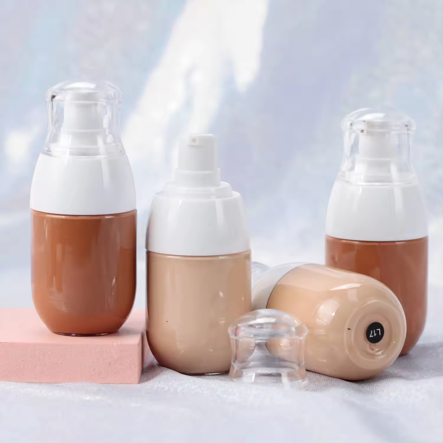 Waterproof Makeup Foundation Swatches