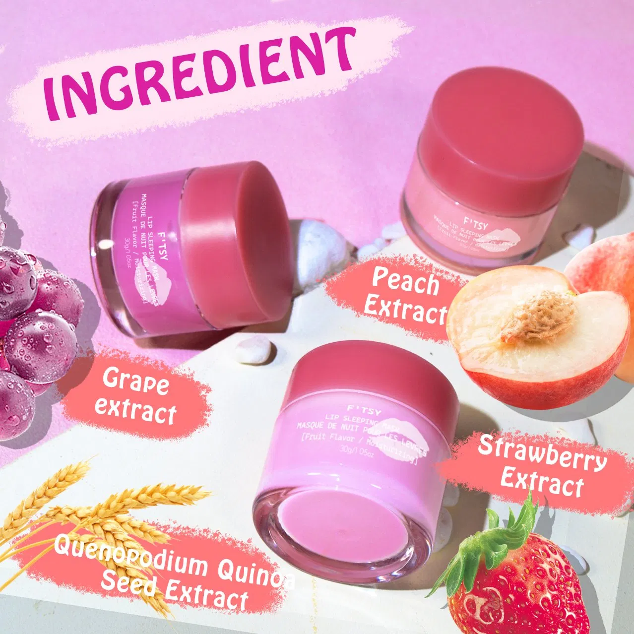 Lip Scrub and an Exfoliating Sugar Scrub for Dry Skin and Lips