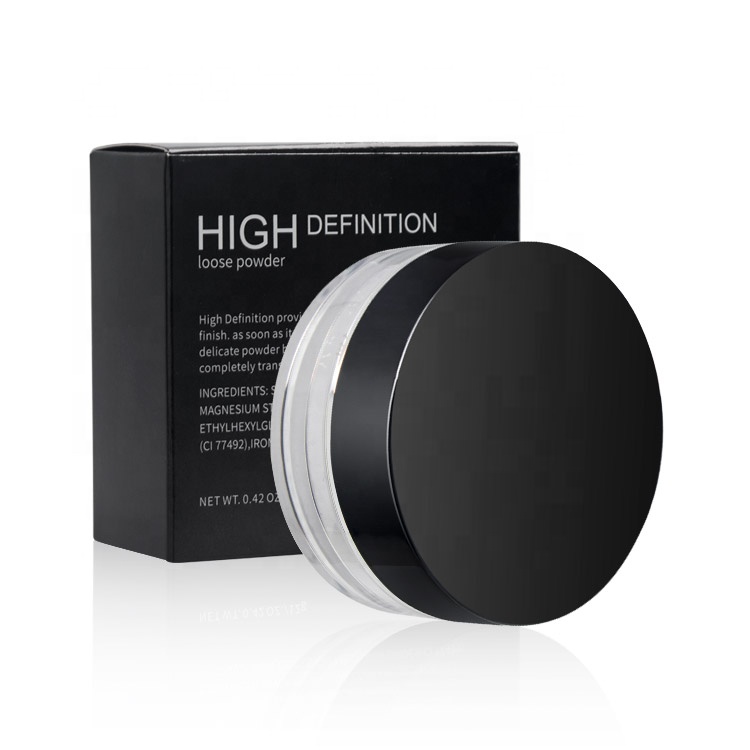 New Custom Translucent Loose Setting Powder Private Label Face Powder Makeup Wholesale Manufacturer