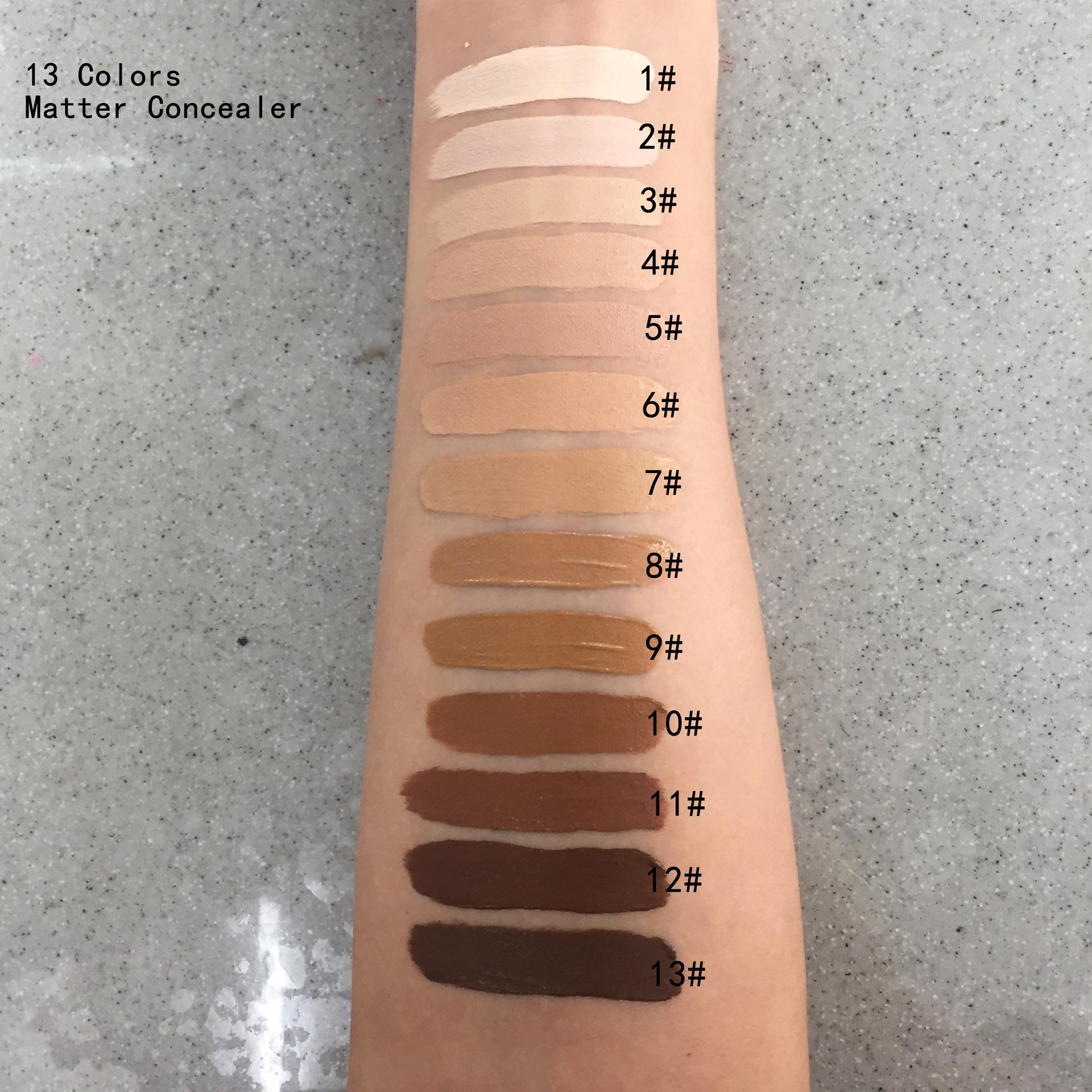 Custom Logo Waterproof Face Makeup Pro Concealer Foundation Liquide Vegan Full Coverage Under Eye Concealer Private Label