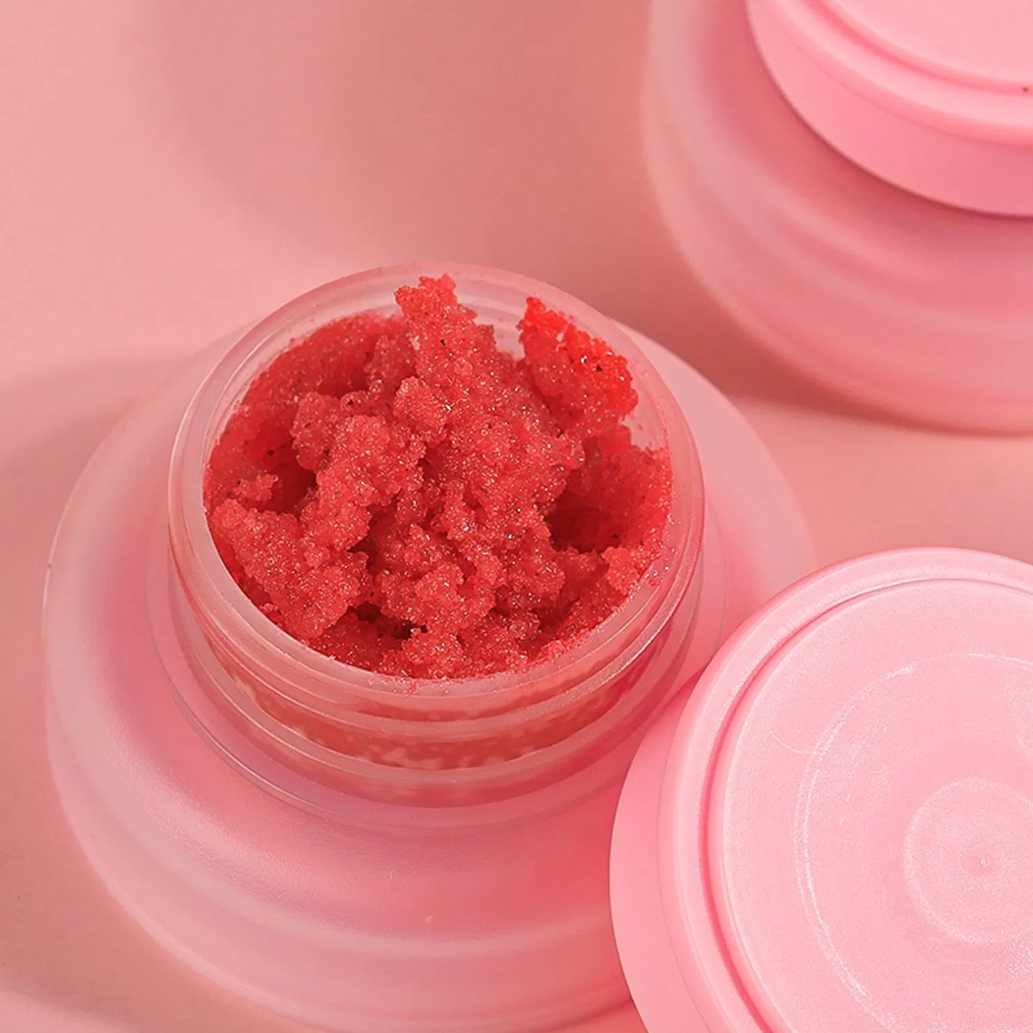 Whole Sale Custom Exfoliated Lip Scrub OEM Vegan Cruelty Free Lipscrub