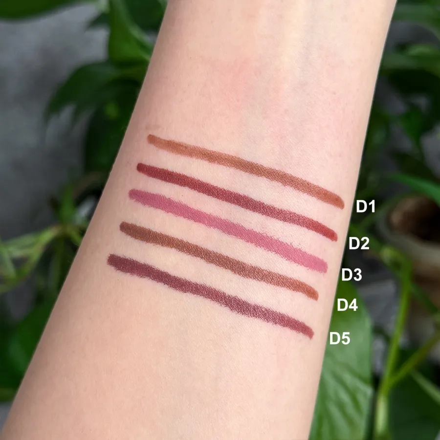 Easy Apply Color Water Proof Customised Lip Liner for Annual Meetings
