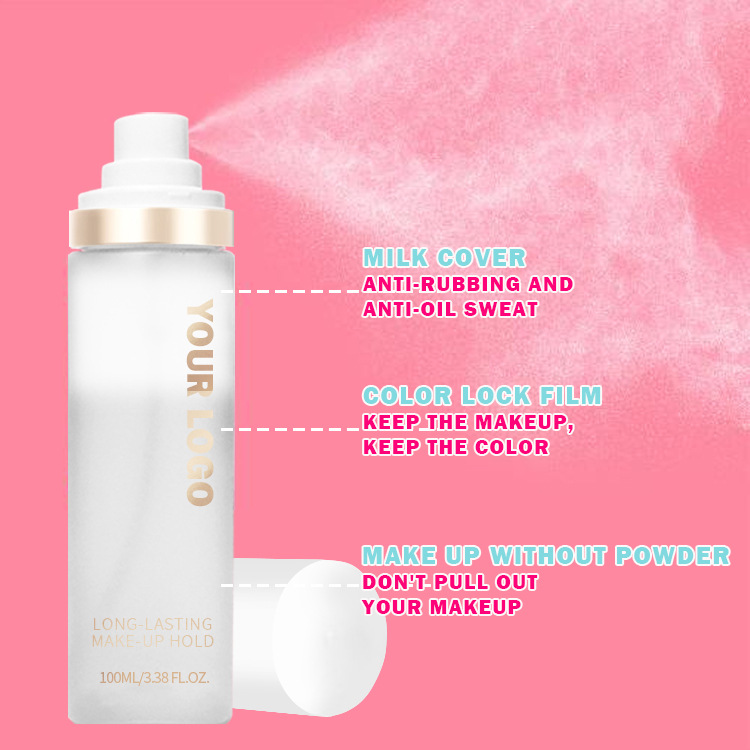 Cross-border Logo-Free Makeup Water Mist Soft for Spray Matte Long-Lasting Setting Spray