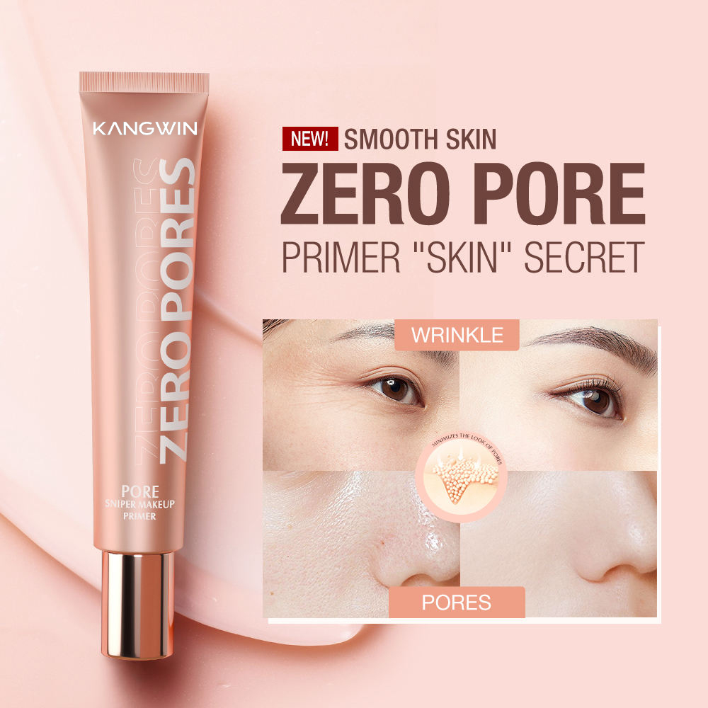 High Quality Cruelty Free Vegan Liquid Mineral Makeup Face Primer Zero Pore Defender Concealer Moisturizer Matte Brightening