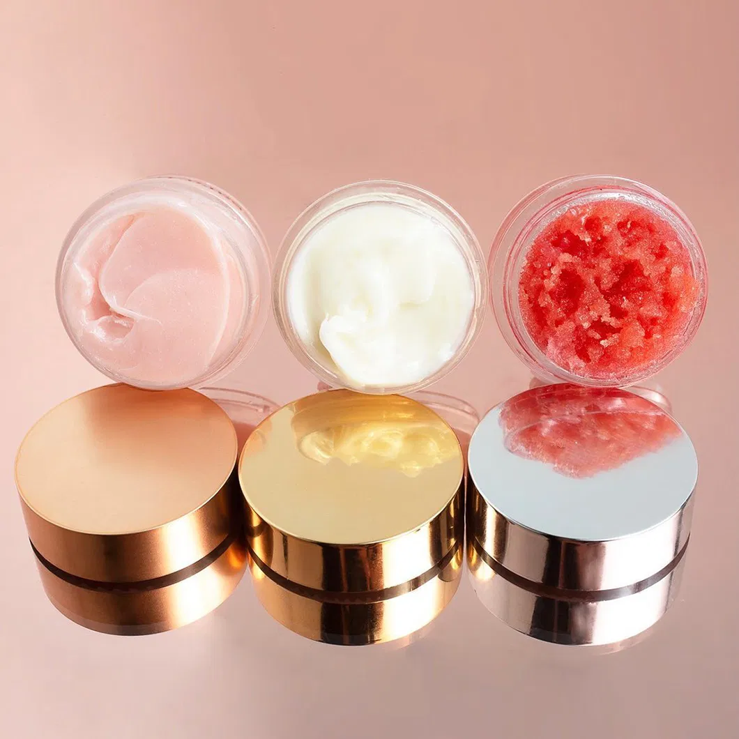 Private Label Vegan Pink Peach Natural 2 in 1 Lip Mask Lip Scrub Wholesale