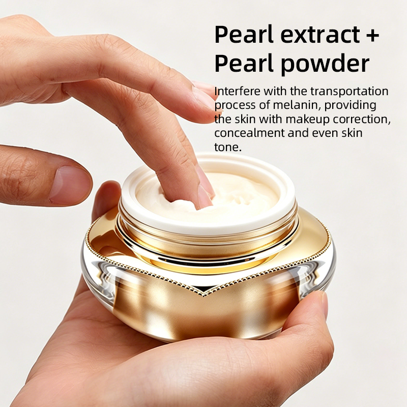 Ginseng Pearl Tinted Moisturizer Bare Skin Cream Color Correction Luxury No-makeup Skin Veil Cream Makeup BB Cream Concealer