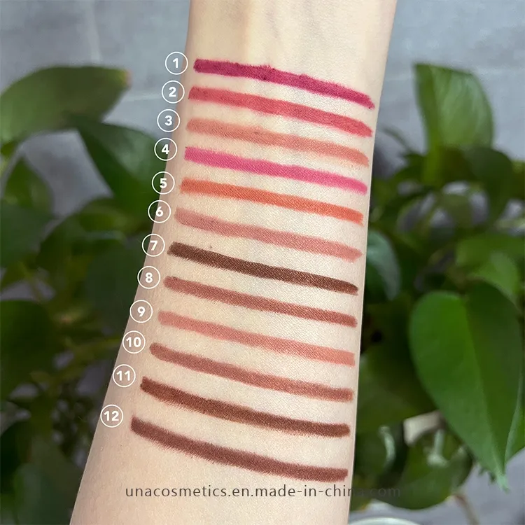 Creamy Lip Liner Pencil Custom Logo Long Lasting Waterproof Lip Liner for Women
