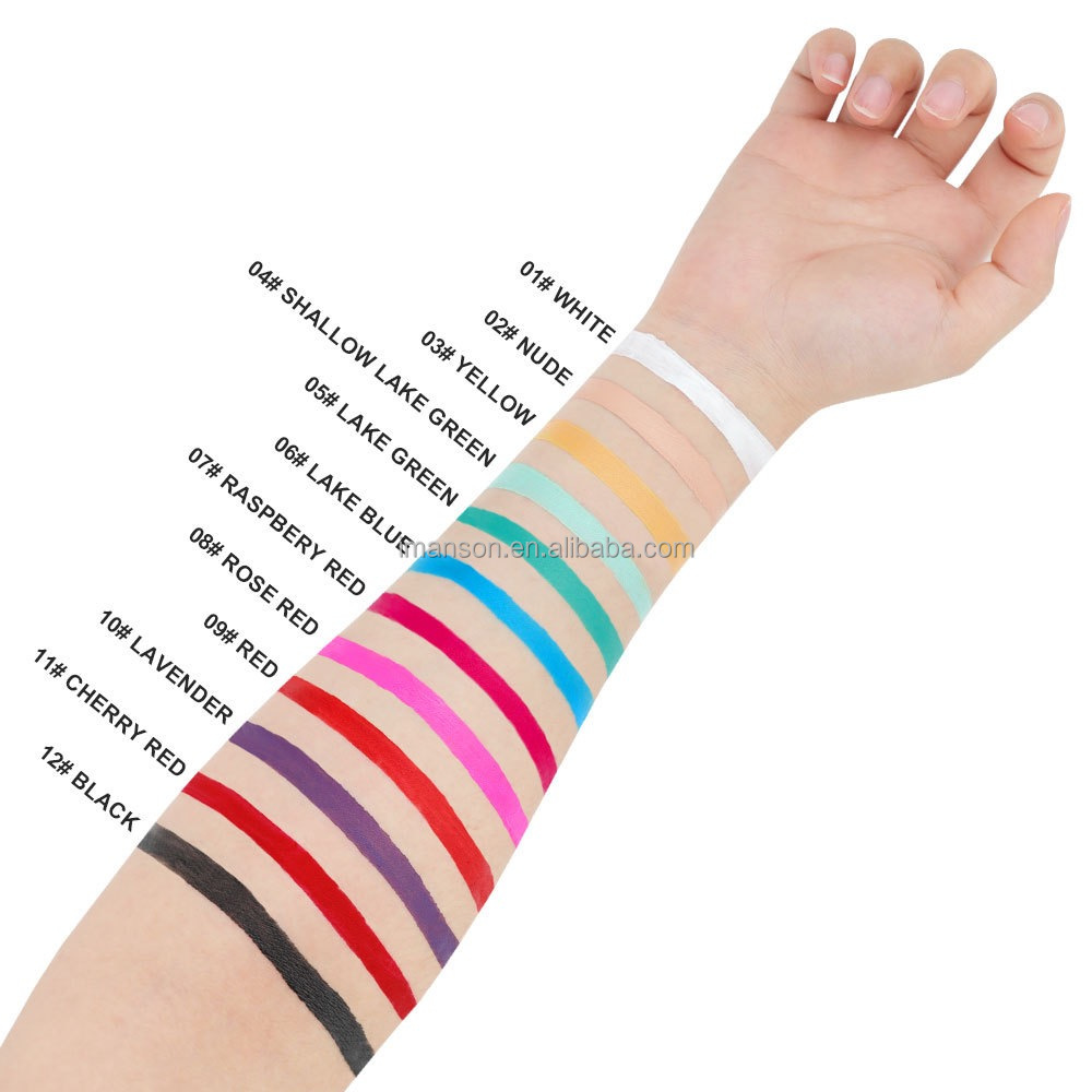 Private Label Liquid Eyeshadow Primer Concealer Coloring Base Makeup Waterproof Matte Eyeshadow Primer Base