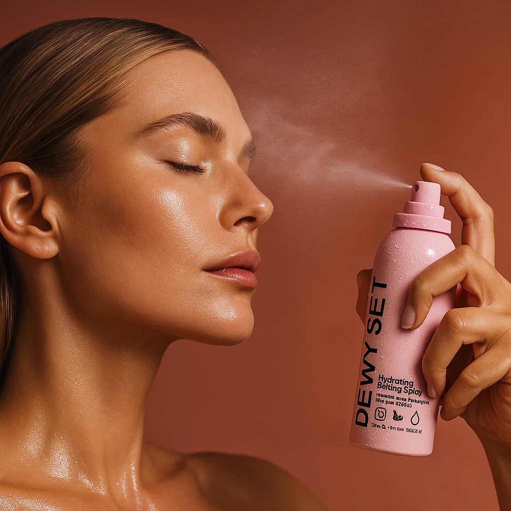 OEM Private Label Vegan Oil Control Stay Make Up Fixer Spray Long Lasting Finishing Spray Makeup Fixer Spray
