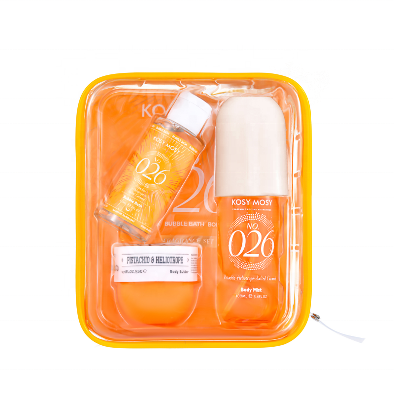 Kosy Mosy Creamy Vanilla Cotton Candy Gourmand Fragrance Set - Long Lasting Body Mist 100ml+60ml+50g 2026 Trending Scent