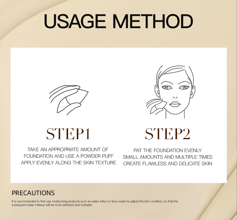 Liquid Foundation Product Display