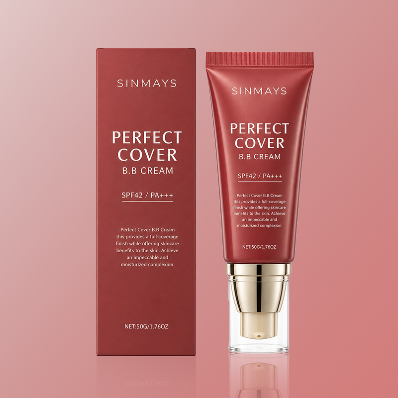 Perfect Cover BB Cream Full Coverage Foundation Moisturizing Brightening Concealer Long Lasting Lightweight Makeup Cream