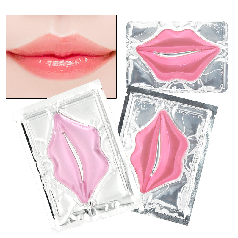 Crystal Collagen Lip Mask Reduce Lip Darkness Moisturizing Hydrating Plant Extracts