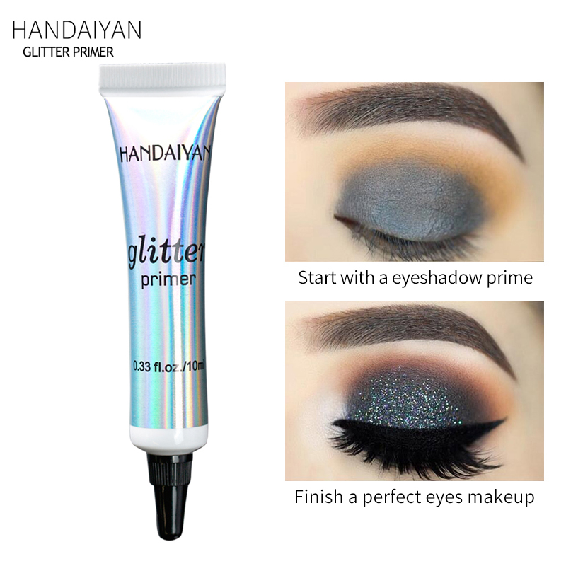 HANDAIYANLong-lasting Sequin Base Moisturizing Facial Pre-makeup Cream and Eye Primer