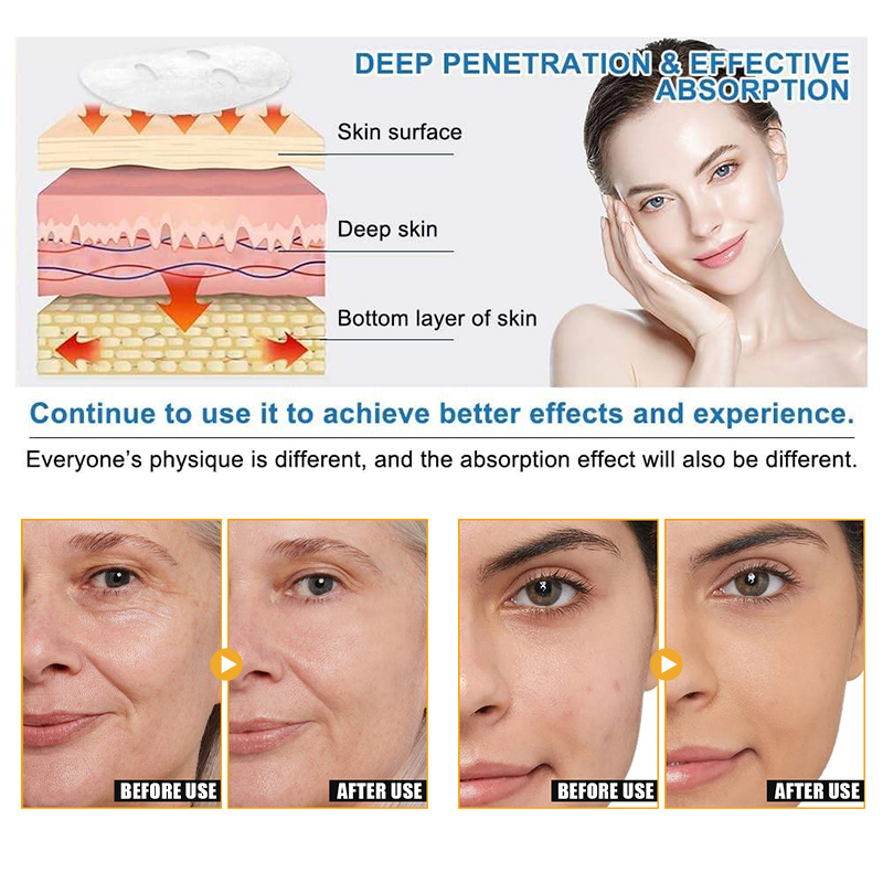 Private Label Korean Collagen Mask Bio Collagen Pore Minimizing Real Deep Mask