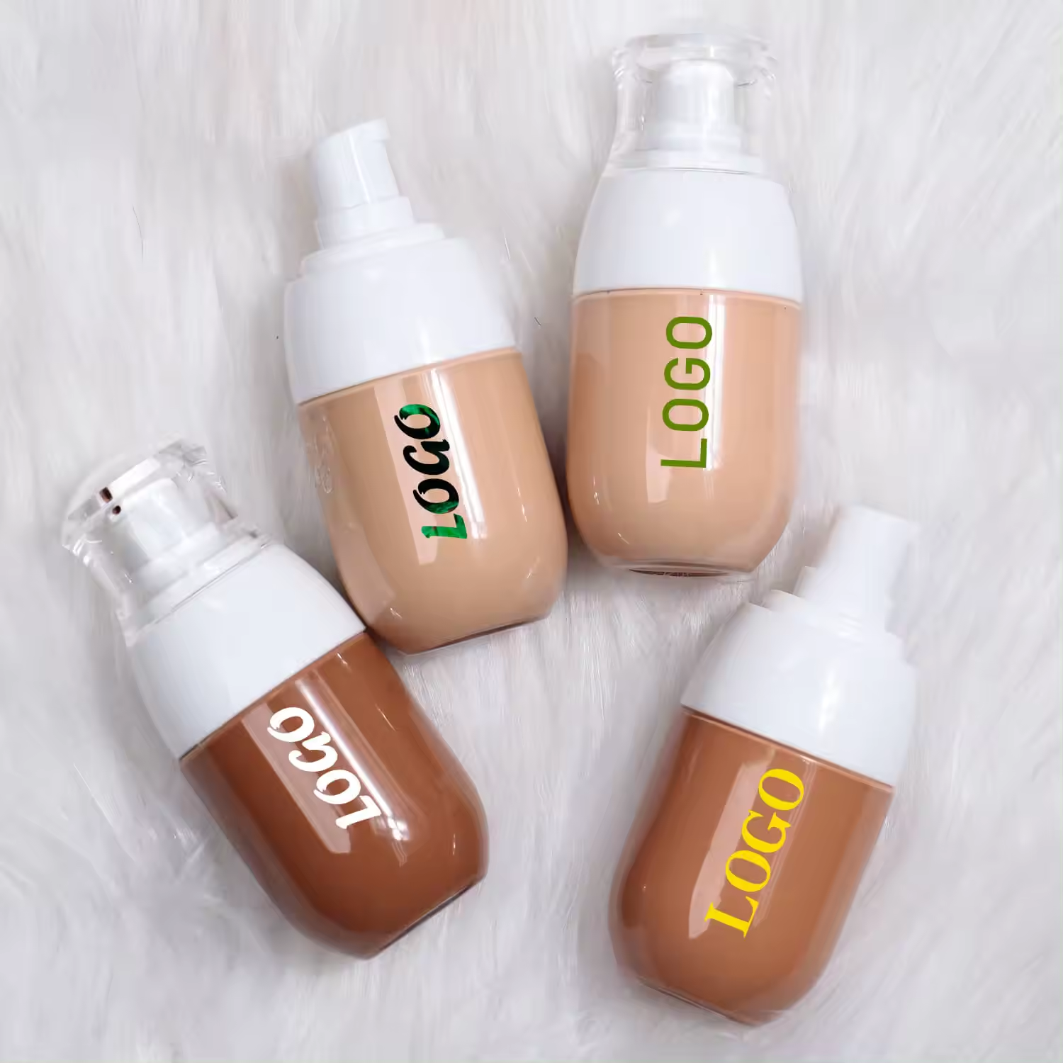Wholesale Waterproof Full Cover Luxury Oil Free Makeup Private Label Liquid Foundation