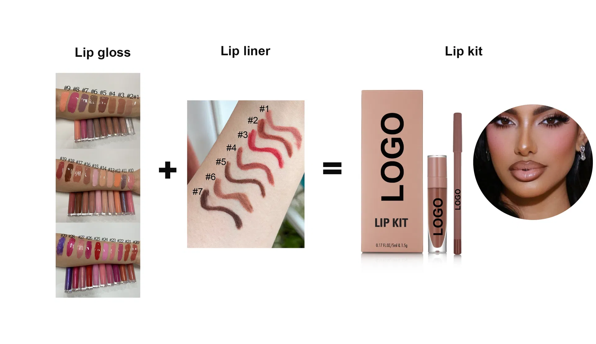 Velvet Touch 8 Color Waterproof Long Lasting Lip Liner