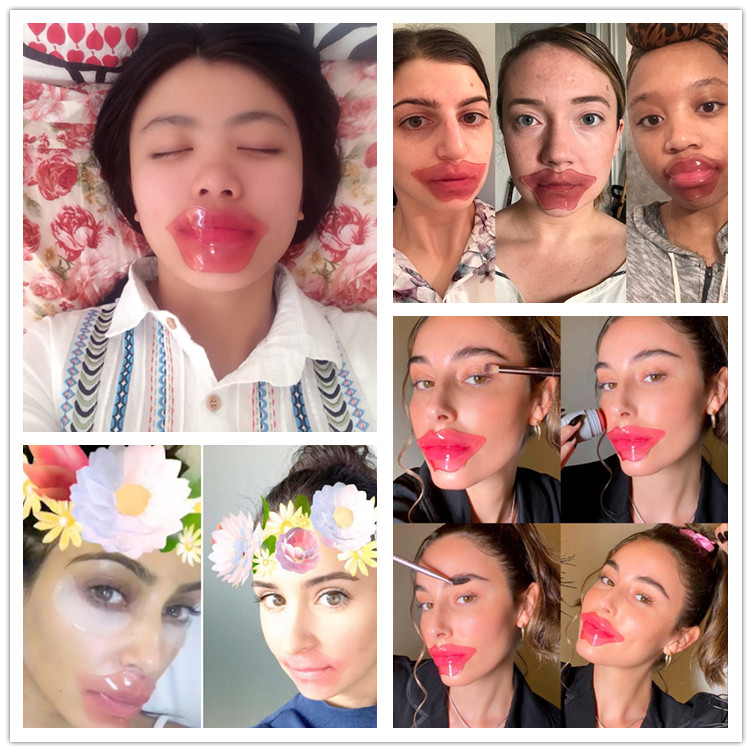 Private Label Wholesale Organic Anti-Aging Collagen Lip Mask with Vitamin C Hyaluronic Acid for All Skin Types