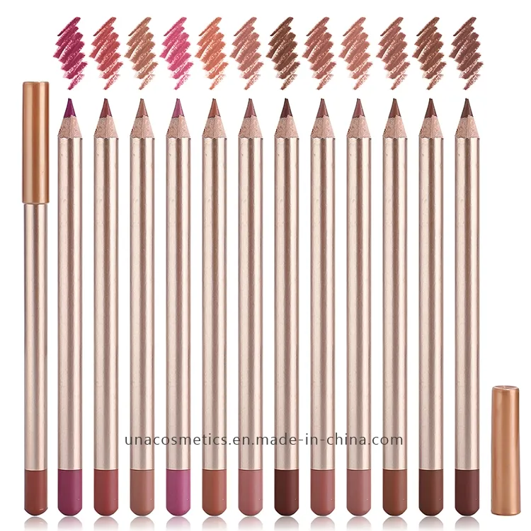 Creamy Lip Liner Pencil Custom Logo Long Lasting Waterproof Lip Liner for Women