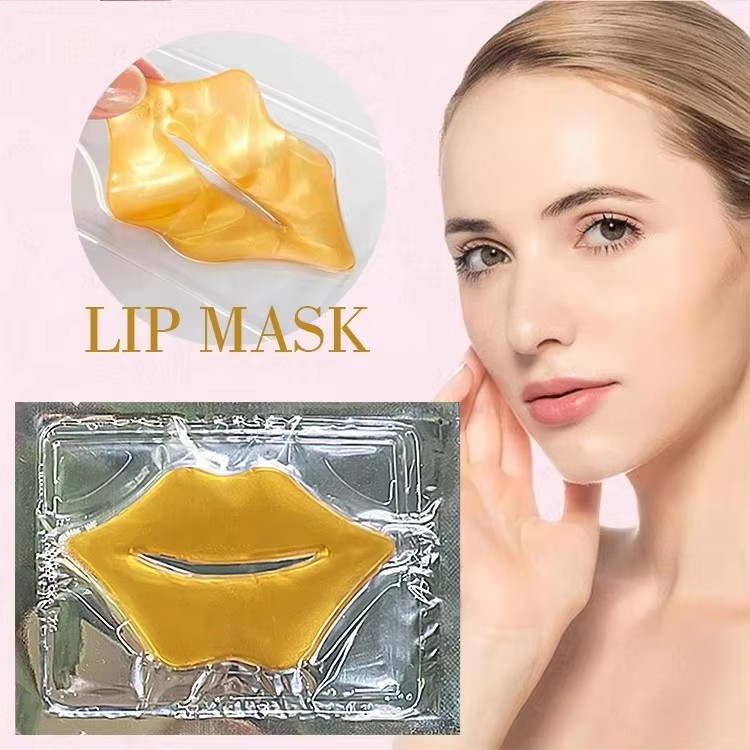OEM Collagen Lip Mask Peach Extract Moisturizing Nourishing Lip Patch for Hydrating Daily Lip Care