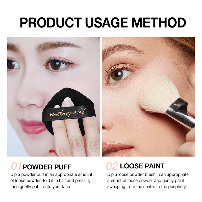 Blurring Powder Setting Compact Bulk Matte Invisible Blotting Long Lasting Powder